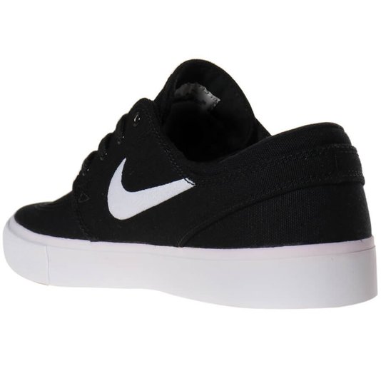 Tênis Nike Sb Zoom Stefan Janoski Canvas Preto/Branco