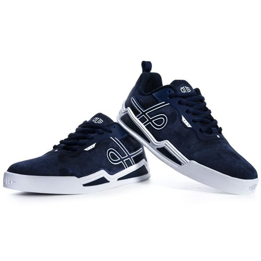 Tênis Öus Arquitetônico Essencial Azul Marinho/Branco