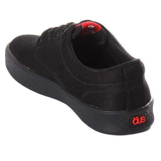Tênis ÖUS Tenente Preto/Vermelho
