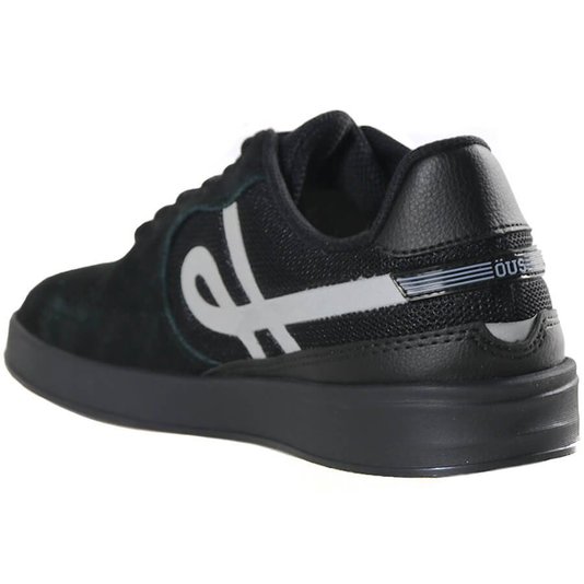 Tenis Ous Imigrante Refletivo Essencial Preto/Prata
