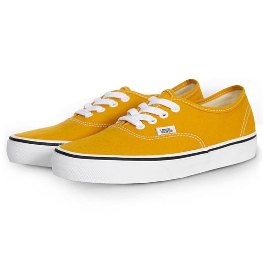 Tênis Vans Authentic Amarelo/Preto/Branco