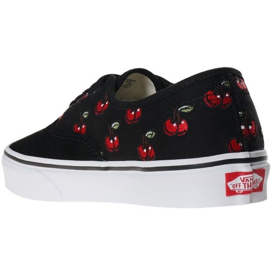 Tênis Vans Authentic Cerejas Preto/Vermelho