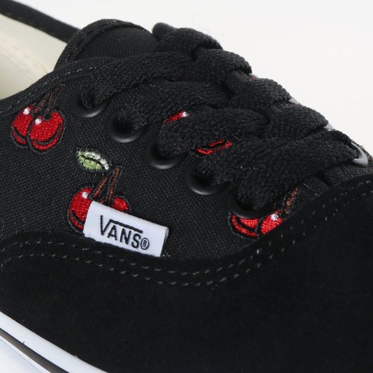 Tênis Vans Authentic Cerejas Preto/Vermelho
