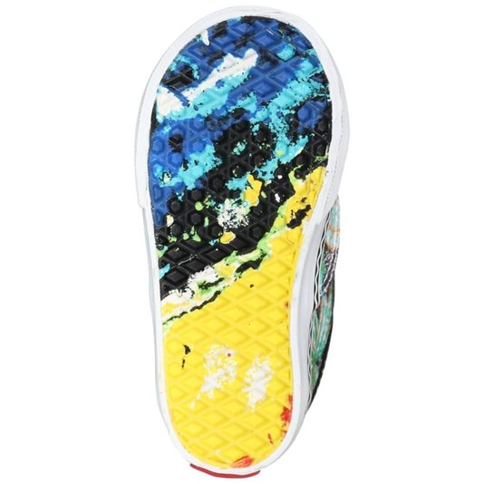 Tênis Vans Authentic Elastic Crayola Preto/Colorido