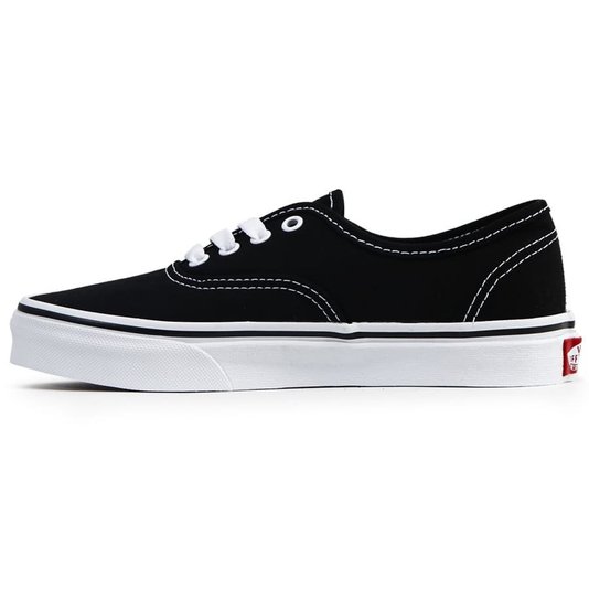 Tênis Vans Authentic Juvenil Preto/Branco