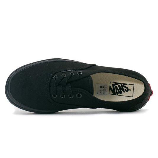 Tênis Vans Authentic Juvenil Preto/Preto