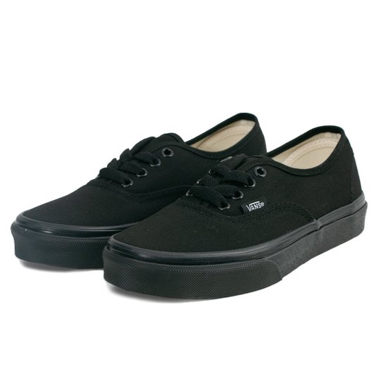 Tênis Vans Authentic Juvenil Preto/Preto