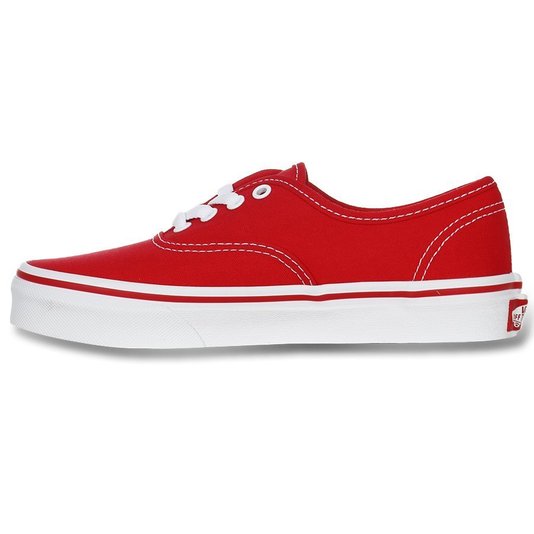 Tênis Vans Authentic Juvenil Vermelho
