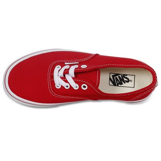 Tênis Vans Authentic Juvenil Vermelho