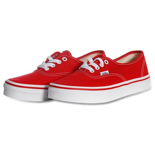 Tênis Vans Authentic Juvenil Vermelho