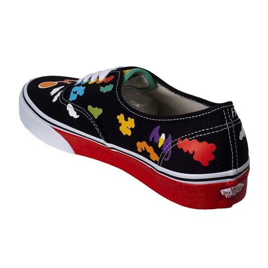 Tênis Vans Authentic Otw Gallery Kaitlin Chan Preto/Branco/Colorido