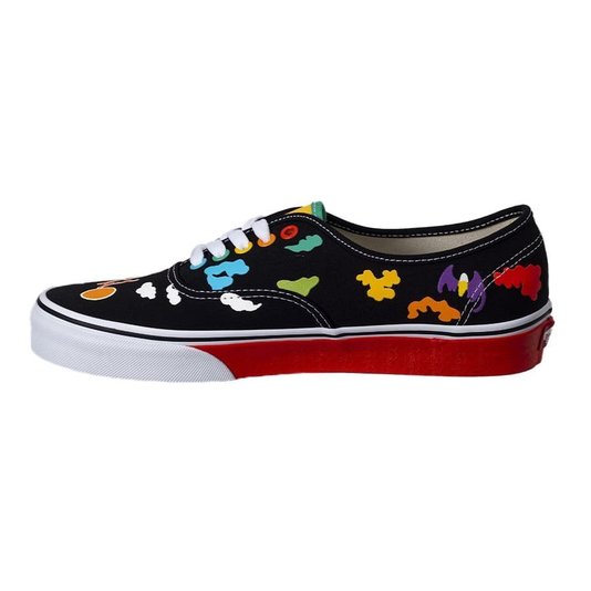 Tênis Vans Authentic Otw Gallery Kaitlin Chan Preto/Branco/Colorido