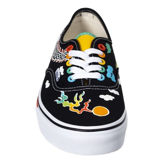 Tênis Vans Authentic Otw Gallery Kaitlin Chan Preto/Branco/Colorido