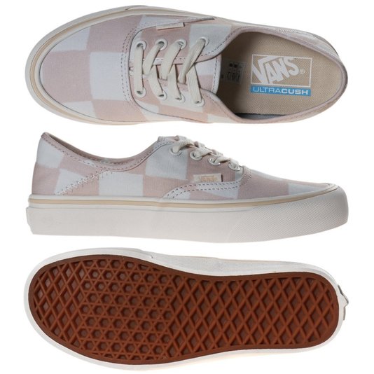 Tênis Vans Authentic SF Big Check Xadrez Rosa/Bege