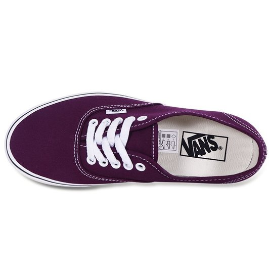 Tênis Vans Authentic Vinho/Branco