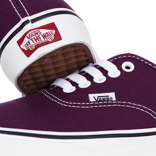 Tênis Vans Authentic Vinho/Branco