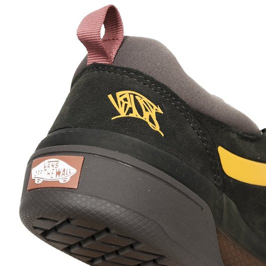 Tênis Vans Bmx Peak Lewis Mills Cinza/Amarelo