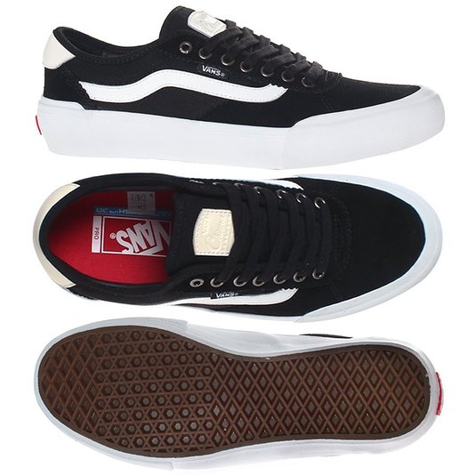 Tênis Vans Chima Pro 2 New Preto/Branco