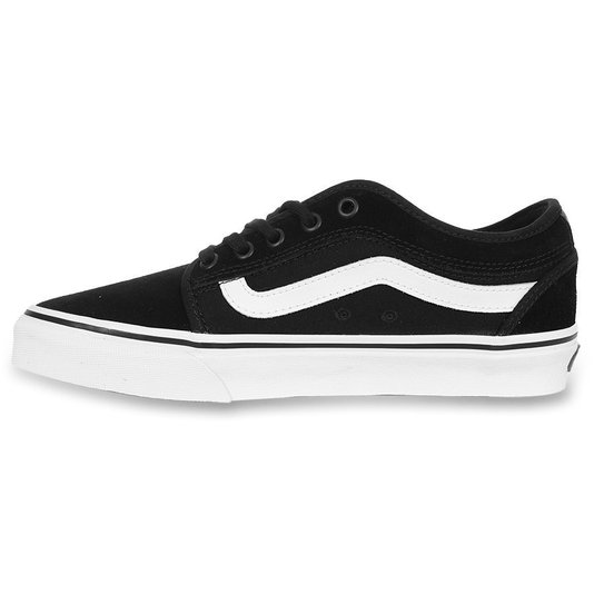 Tênis Vans Chukka Low Sidestripe Preto/Branco