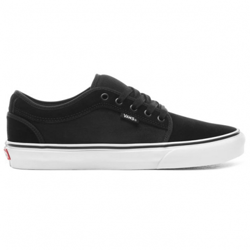 Tênis Vans Chukka Low Suede Preto/Branco