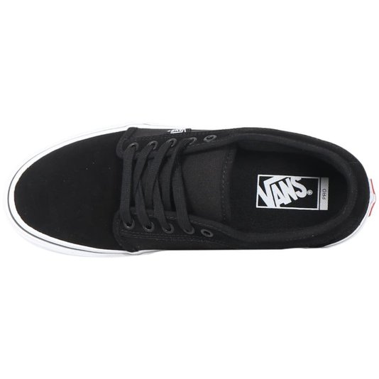 Tênis Vans Chukka Low Suede Preto/Branco