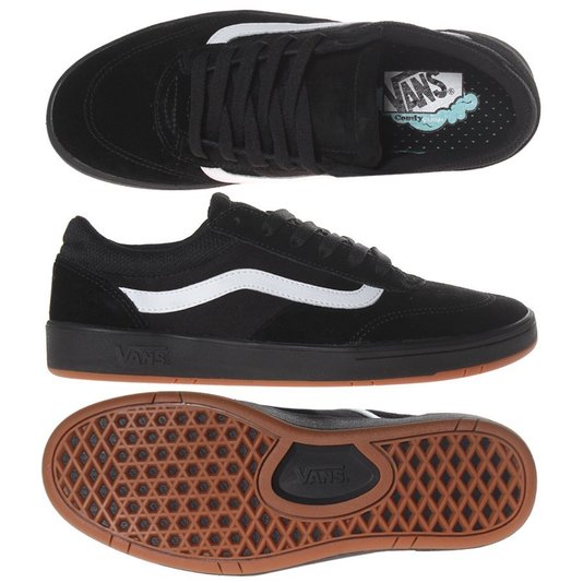 Tênis Vans Cruze Preto/Preto/Branco