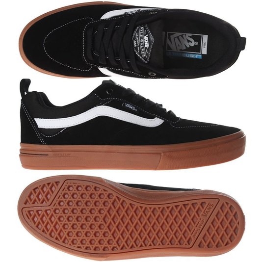 Tênis Vans Kyle Walker Pro Preto/Branco/Marrom