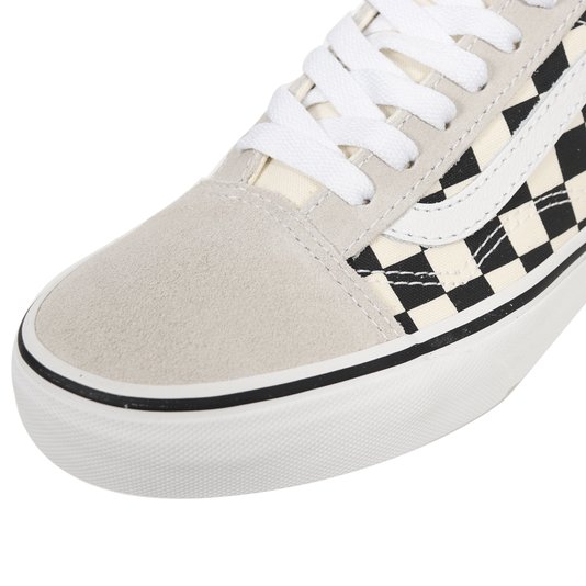 Tênis Vans Old Skool Checkerboard Branco/Preto