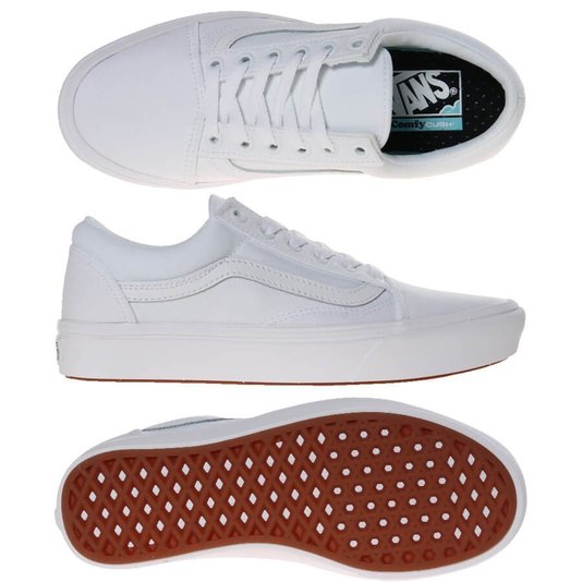 Tênis Vans Old Skool Comfycush Branco