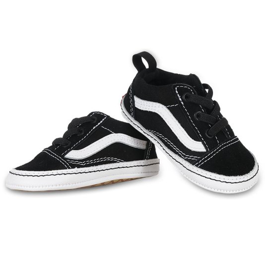 Tênis Vans Old Skool Crib Preto/Branco