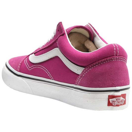 Tênis Vans Old Skool Fúcsia/Branco