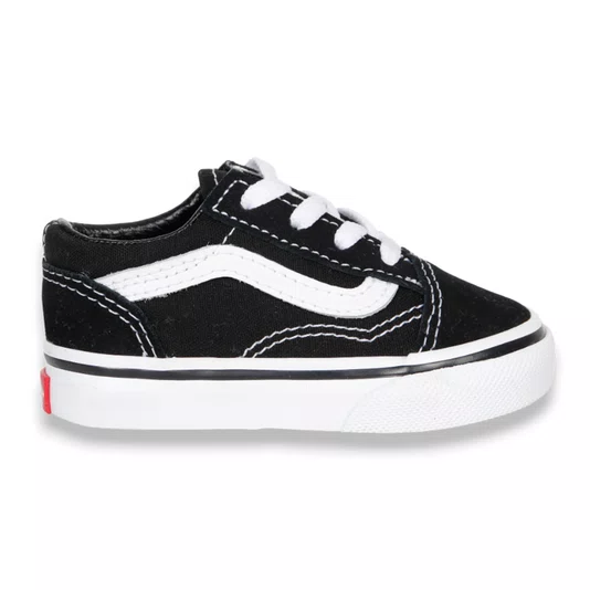 Tênis Vans Old Skool Kids Preto/Branco 