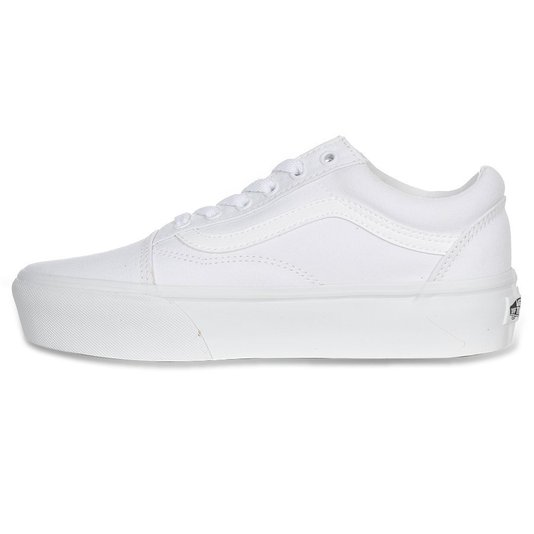 Tênis Vans Old Skool Plataforma Branco