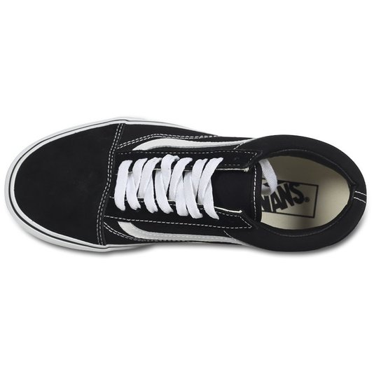 Tênis Vans Old Skool Plataforma Preto/Branco