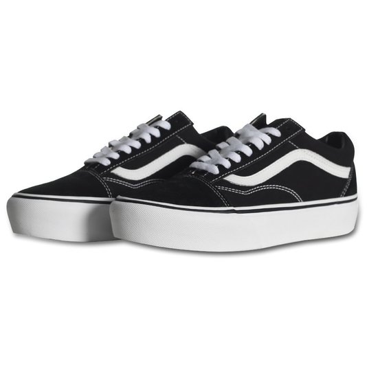 Tênis Vans Old Skool Plataforma Preto/Branco