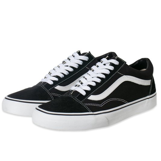 Tênis Vans Old Skool Preto/Branco