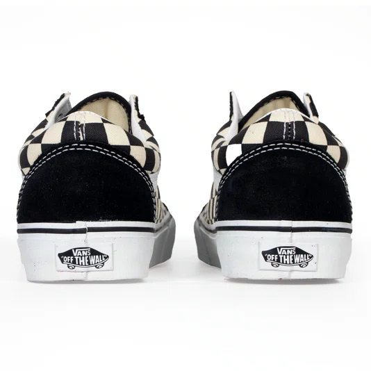 Tênis Vans Old Skool Primary Check Preto/Off White/Branco