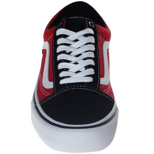 Tênis Vans Old Skool Pro Baker Collab PReto/Branco/Vermelho