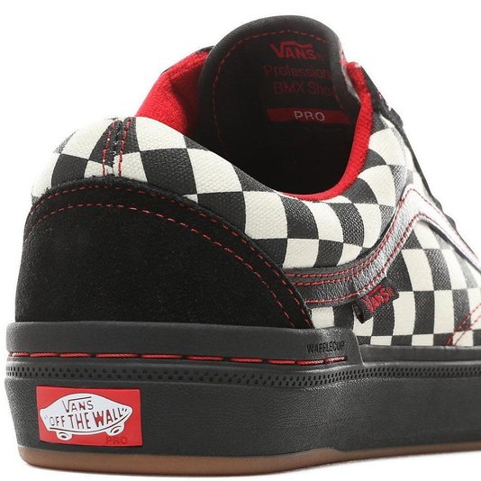 Tênis Vans Old Skool Pro BMX Kevin Peraza Preto/Vermelho