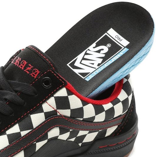 Tênis Vans Old Skool Pro BMX Kevin Peraza Preto/Vermelho