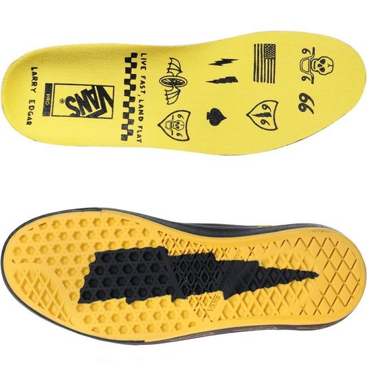 Tênis Vans Old Skool Pro Larry Edgar Preto/Amarelo