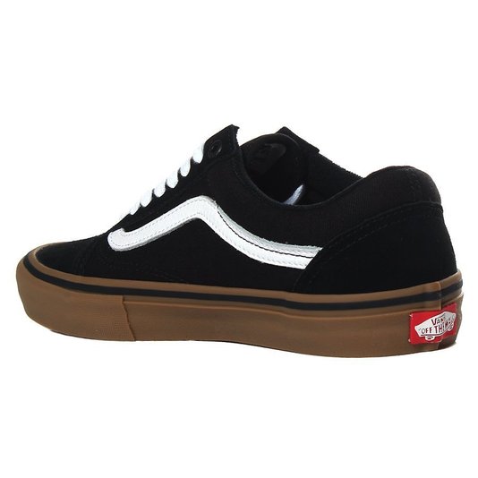 Tênis Vans Old Skool Pro Preto/Marrom