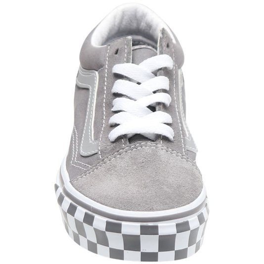 Tênis Vans Old Skool Reflective Sidestripe Cinza/Branco
