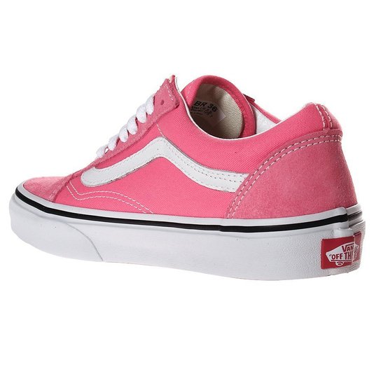 Tênis Vans Old Skool Rosa/Branco
