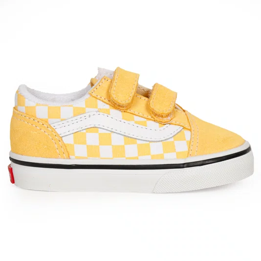 Tênis Vans Old Skool V Amarelo/Branco