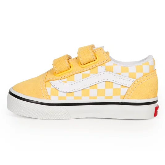 Tênis Vans Old Skool V Amarelo/Branco