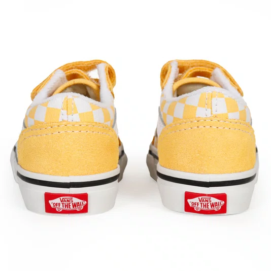 Tênis Vans Old Skool V Amarelo/Branco