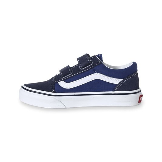 Tênis Vans Old Skool V Azul Marinho/Branco