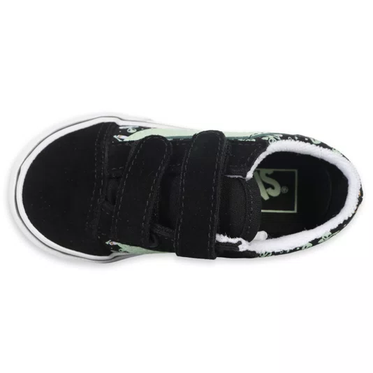Tênis Vans Old Skool V Glow Cosmic Preto/Verde
