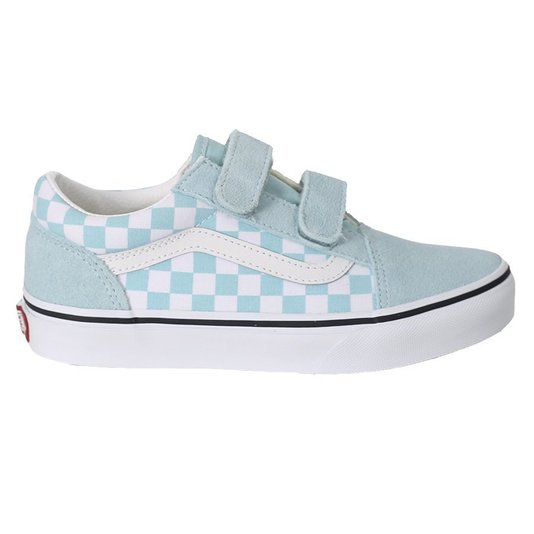 Tênis Vans Old Skool V Verde Água/Branco